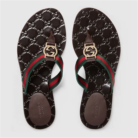 gucci thong slippers|Slides for Women .